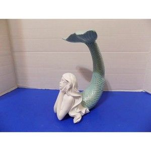 NEW Little Mermaid Sculpture Figurine Nautical Coastal Home Decor